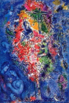 contemporary Painting - Tree of Jesse contemporary Marc Chagall
